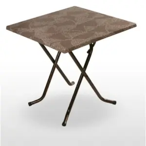 Mesa plegable armazón metálico acabado epoxi carta colores VARIATION-C