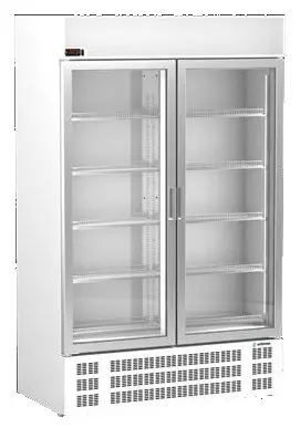 Armario Expositor Refrigerado Con cabezal Luminoso potenciado 2 Puertas  APE-952-C P  EDENOX