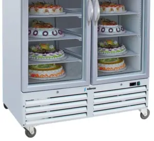 Armario Mantenimiento de Congelados para Exposición con cabezal iluminado de 2 puertas  ACE-902-C HC  EDENOX