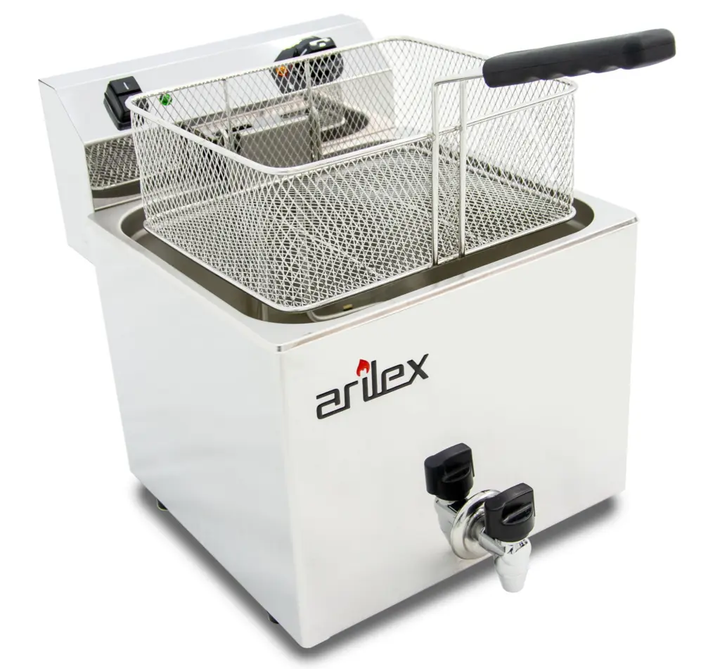Freidora Eléctrica CON grifo de vaciado 12 Litros EVO12G