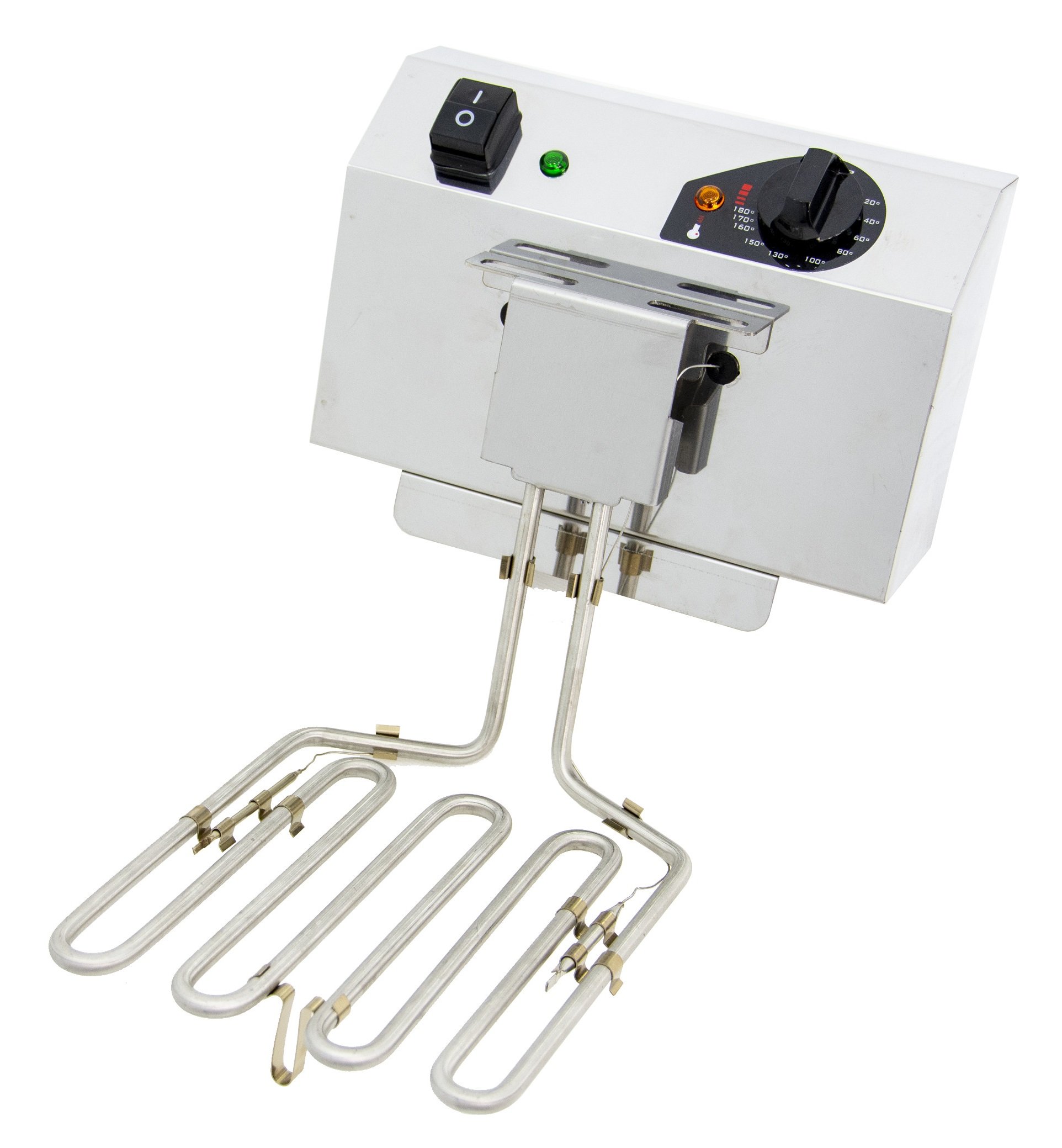 Freidora Eléctrica CON grifo de vaciado de 10+10Litros EVO1010G