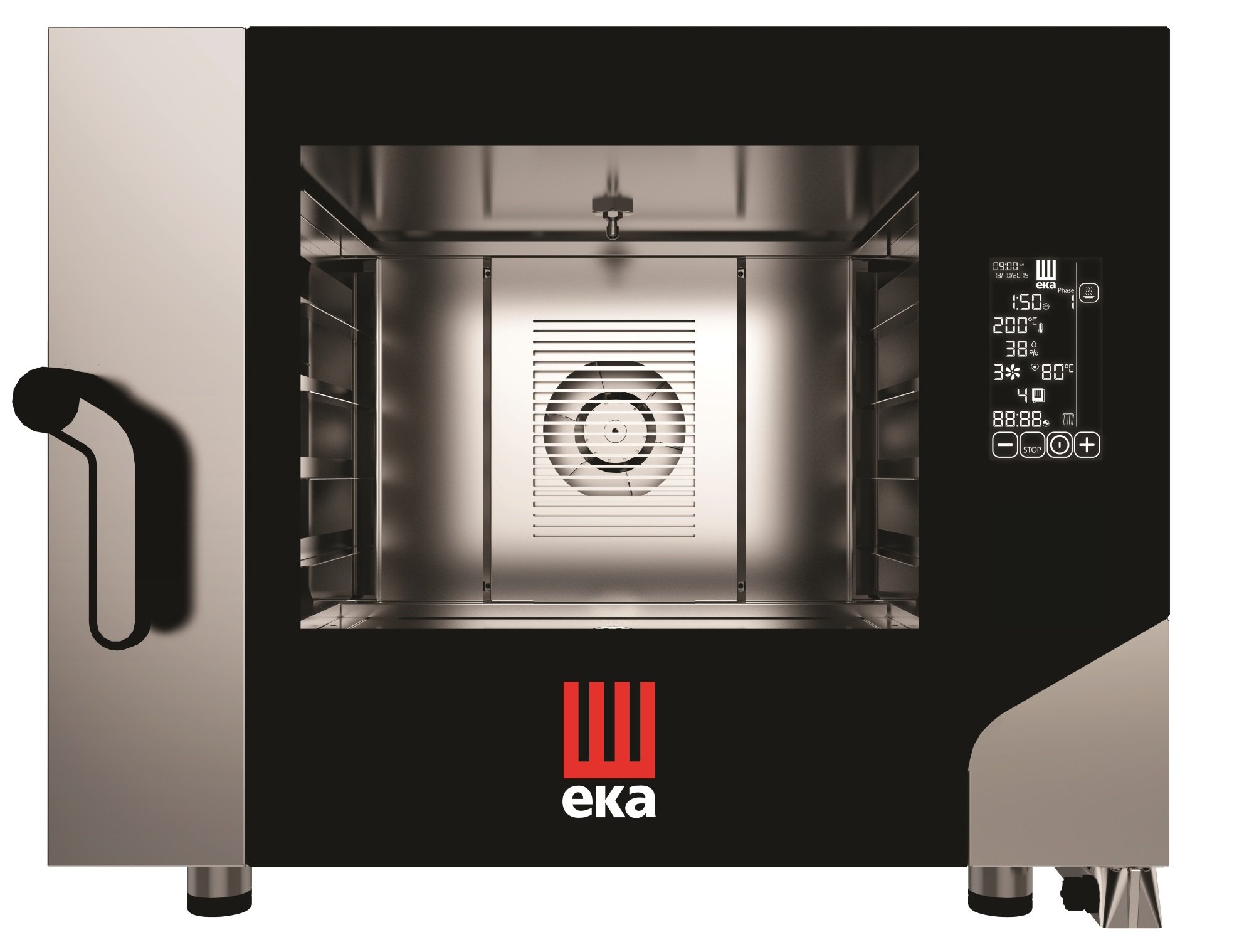 Horno Industrial Eléctrico Millennial Black Mask EKA para Pastelerías y Panaderías