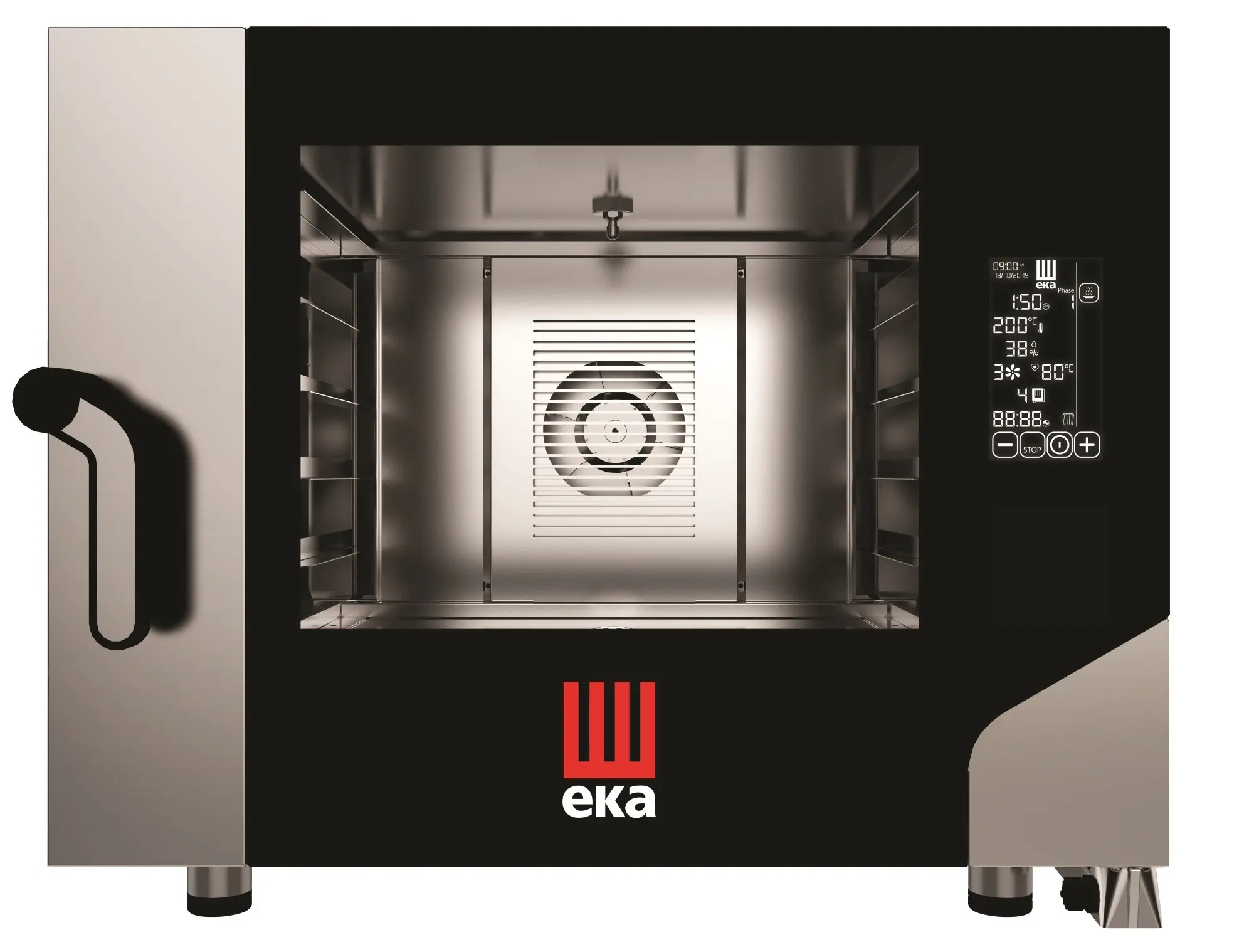 Horno Industrial Eléctrico Millennial Black Mask EKA para Pastelerías y Panaderías