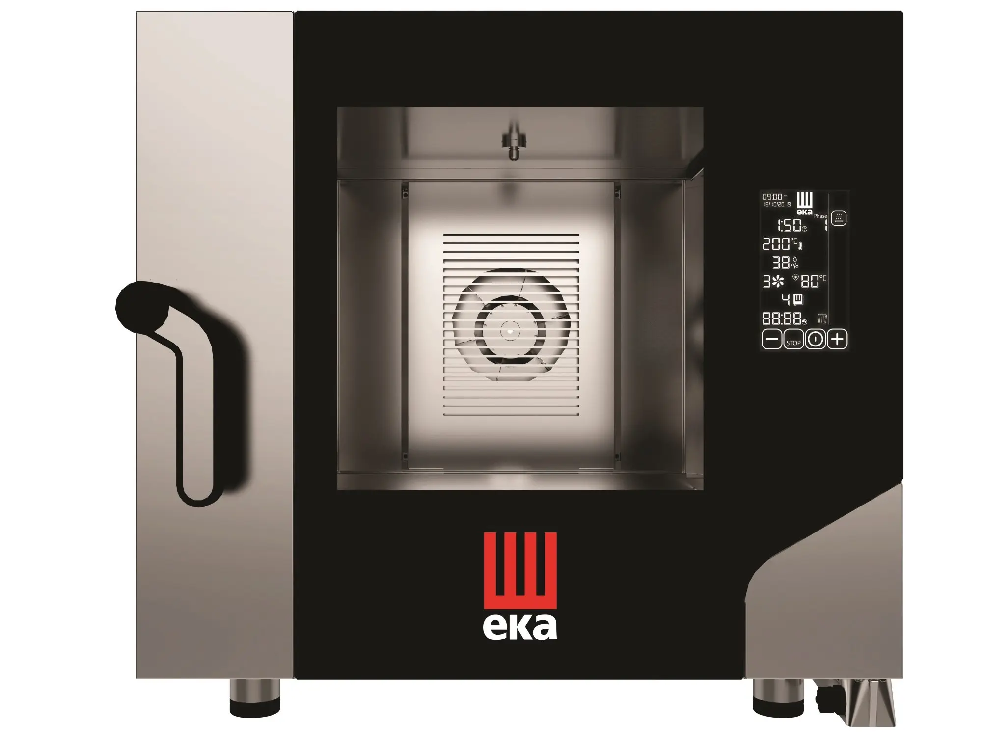 Horno Industrial Eléctrico Millennial Black Mask EKA para Gastronomía