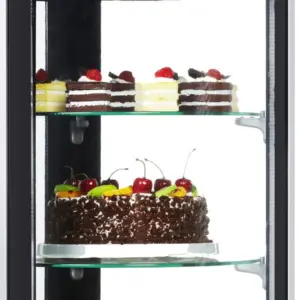 Vitrina Expositora Sobremesa de 72 litros 0°C a +10°C  VEPS-72  EDENOX