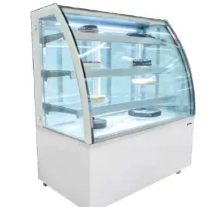 Vitrinas refrigeradas con cristal curvo fondo 700  VERA-C  EDENOX