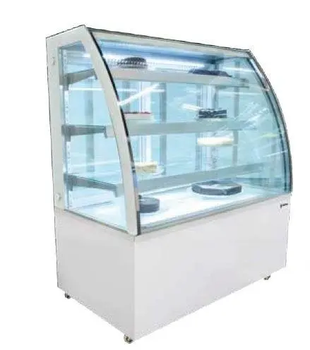 Vitrinas refrigeradas con cristal curvo fondo 700  VERA-C  EDENOX