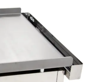 Plancha a gas Profesional en acero laminado de 6 mm con medidas 410x457x240h mm 40PGL(OUTLET)
