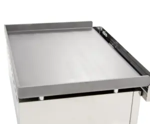 Plancha a gas Profesional en acero laminado de 6 mm con medidas 410x457x240h mm 40PGL(OUTLET)