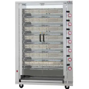 Asador de pollos a gas de 7 espadas 7ASPG