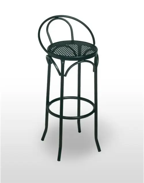 Taburete con estructura tubular TABURETE ARQUILLO ALTO.RESP