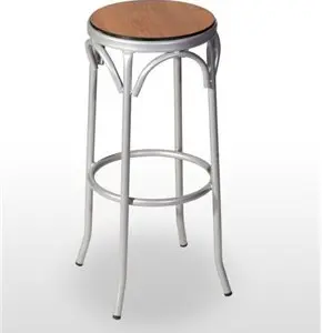 Taburete con estructura tubular TABURETE ARQUILLO ALTO.RESP