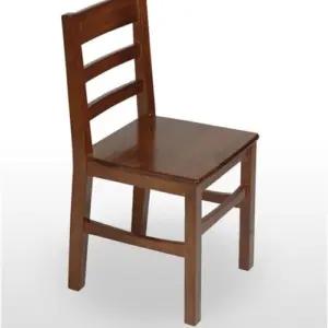 Silla de Madera de pino con asiento de Enea RONDA