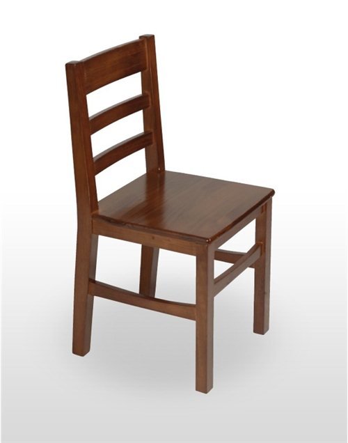Silla de Madera de pino con asiento de Enea RONDA