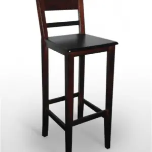 Silla de Madera de pino macizo acabado barniz con asiento en diferentes acabados MESÓN