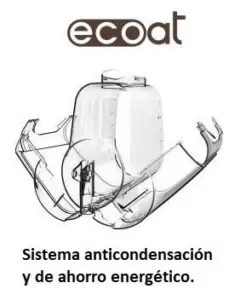 Granizadora Compacta B-CUBE con Depósitos de 2,8 Litros Línea MILÁN B-CUBE