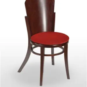 Silla de Madera de haya con asiento tapizado a elegir VARSOVIA