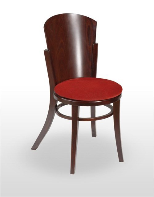 Silla de Madera de haya con asiento tapizado a elegir VARSOVIA