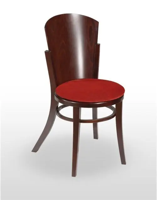 Silla de Madera de haya con asiento tapizado a elegir VARSOVIA