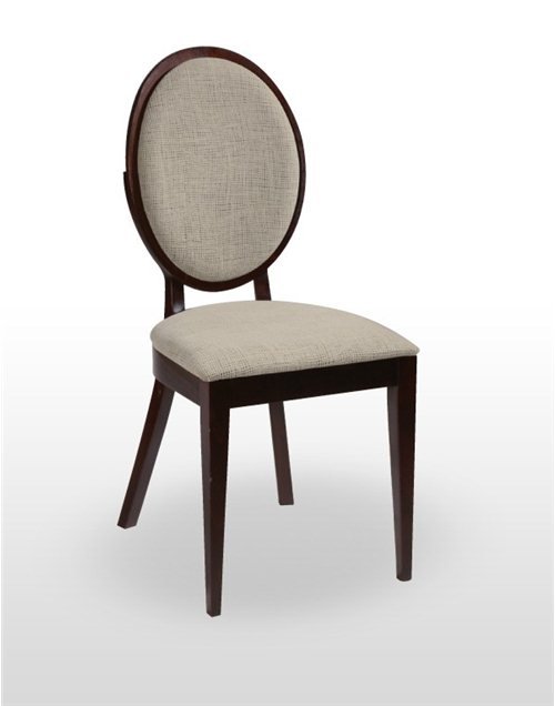 Sillón de Madera de haya con asiento tapizado a elegir BASILEA