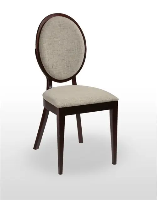 Sillón de Madera de haya con asiento tapizado a elegir BASILEA