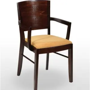 Silla de Madera de haya con asiento tapizado a elegir LONDRES