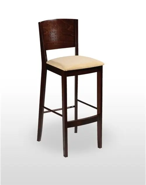 Silla de Madera de haya con asiento tapizado a elegir LONDRES