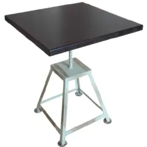 Mesa armazón metálico acabado epoxi carta colores TRÍPOLI