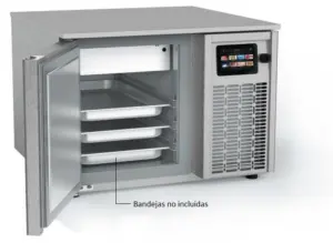 Abatidor de temperatura de 42 Litros y 3 niveles DA3N DOCRILUC