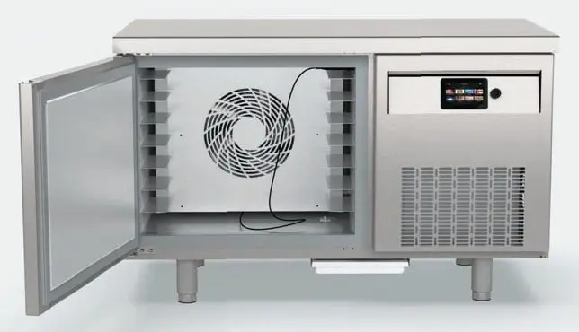 Abatidor de temperatura de 118 Litros y 7 niveles Horizontal DA7N-H DOCRILUC