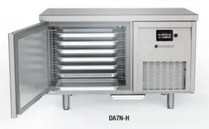 Abatidor de temperatura de 118 Litros y 7 niveles Horizontal DA7N-H DOCRILUC