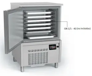Abatidor de temperatura de 42 Litros y 3 niveles DA3N DOCRILUC