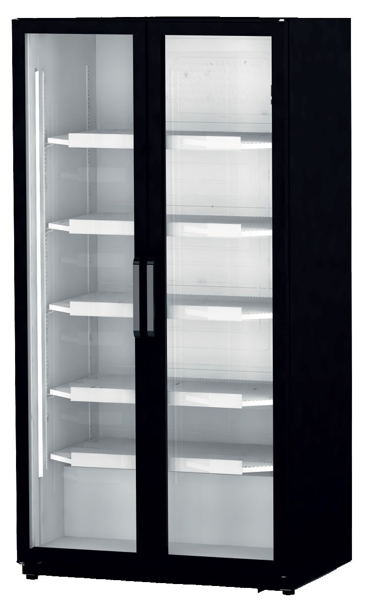 Armario Expositor Refrigerado 800 Litros con 2 Puertas batientes Línea CÓRDOBA RV800 CLIMAHOSTELERIA