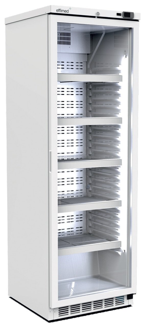 Armario Expositor Refrigerado 460 Litros Especial farmacia Línea CÓRDOBA APS400GT CLIMAHOSTELERIA