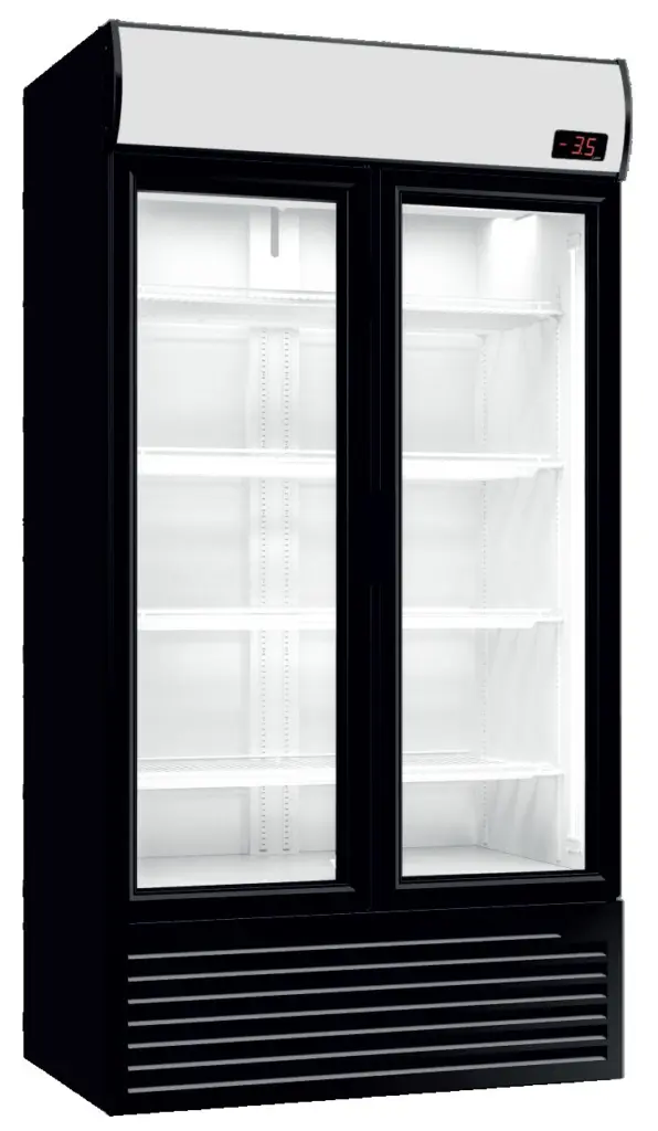 Armario Expositor Refrigerado Subcero de 1000 Litros 2 puertas Batientes Línea MANISA INOVA 1000SZ CLIMAHOSTELERIA