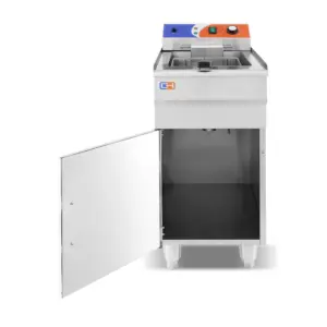 Freidora Eléctrica con Mueble 12 Litros Línea PEKÍN EF-161VC CLIMAHOSTELERÍA