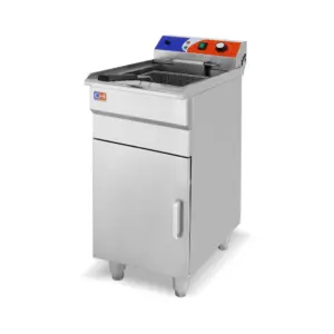 Freidora Eléctrica con Mueble 12 Litros Línea PEKÍN EF-161VC CLIMAHOSTELERÍA