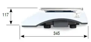 Balanza Comercial 30 Kg sin Impresora XTI30 BAXTRAN