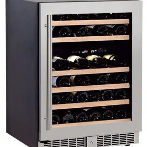 Armario de Vino de Doble Temperatura con Puerta de Vidrio W-50