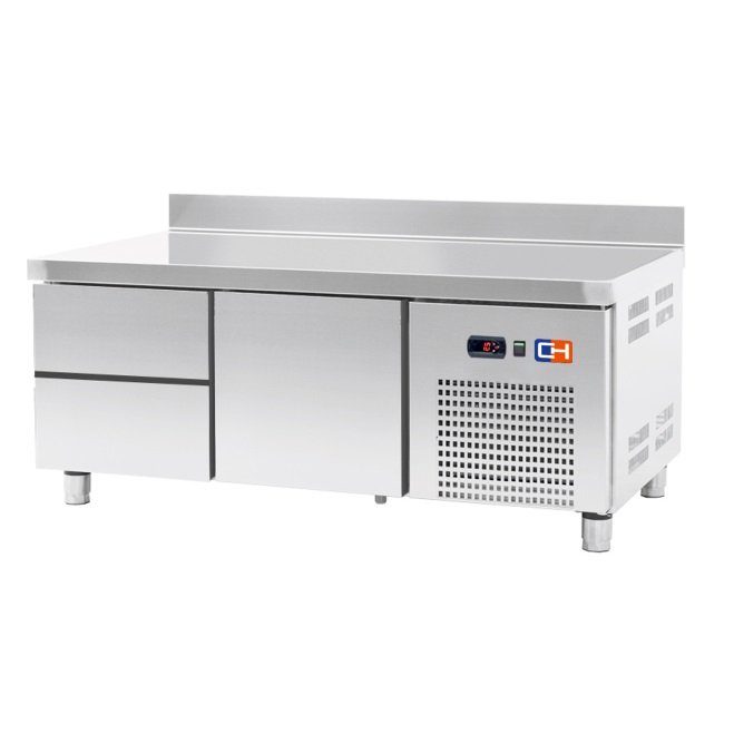 Mesa Refrigerada Baja GN1/1 Fondo 700 Bajo Cocina Altura 600 mm Línea CORDOBA TRCHB CLIMAHOSTELERIA