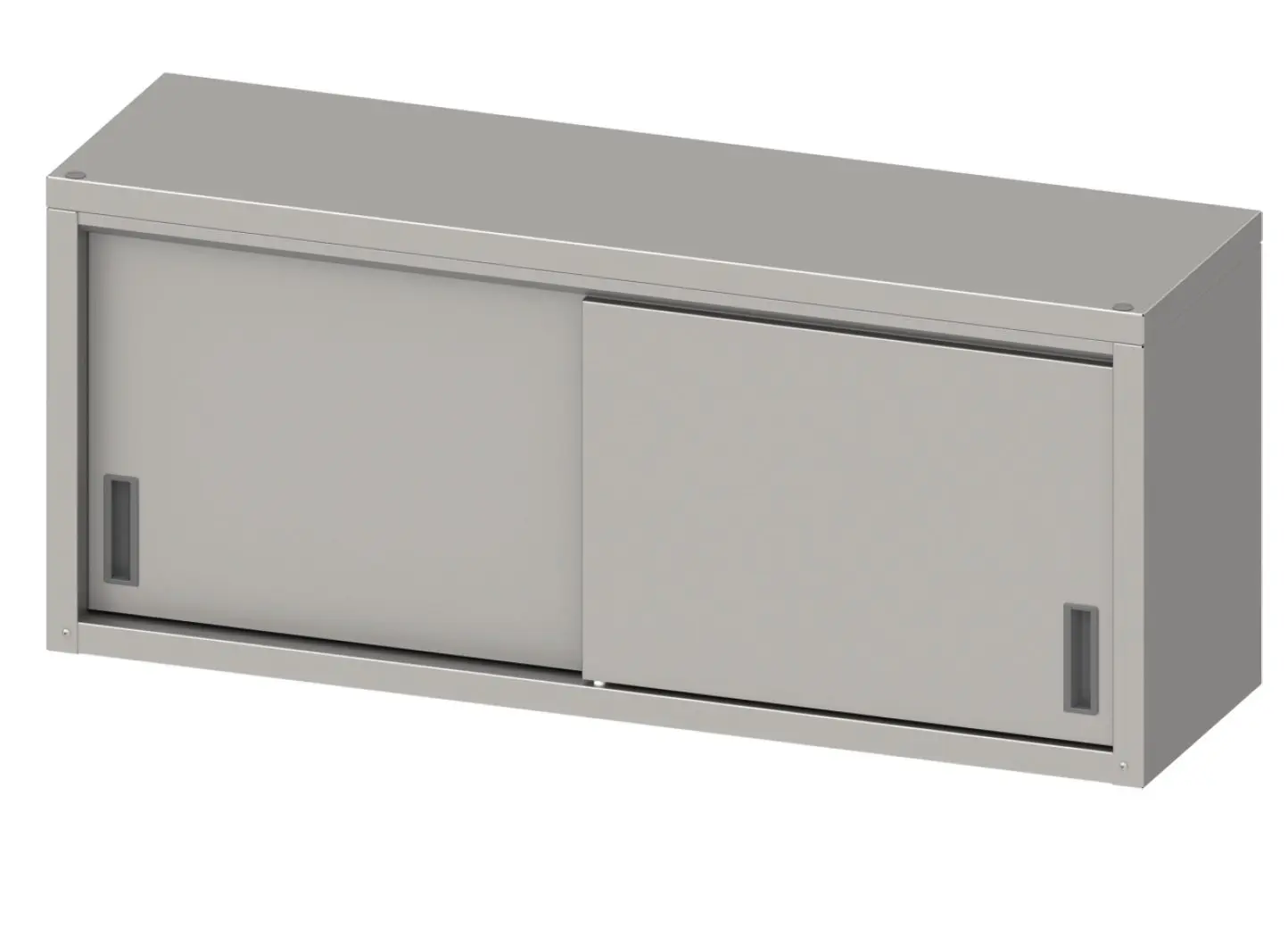 Armario Mural con Puertas Correderas de Acero Inoxidable Línea VARSOVIA AP1 CLIMAHOSTELERIA