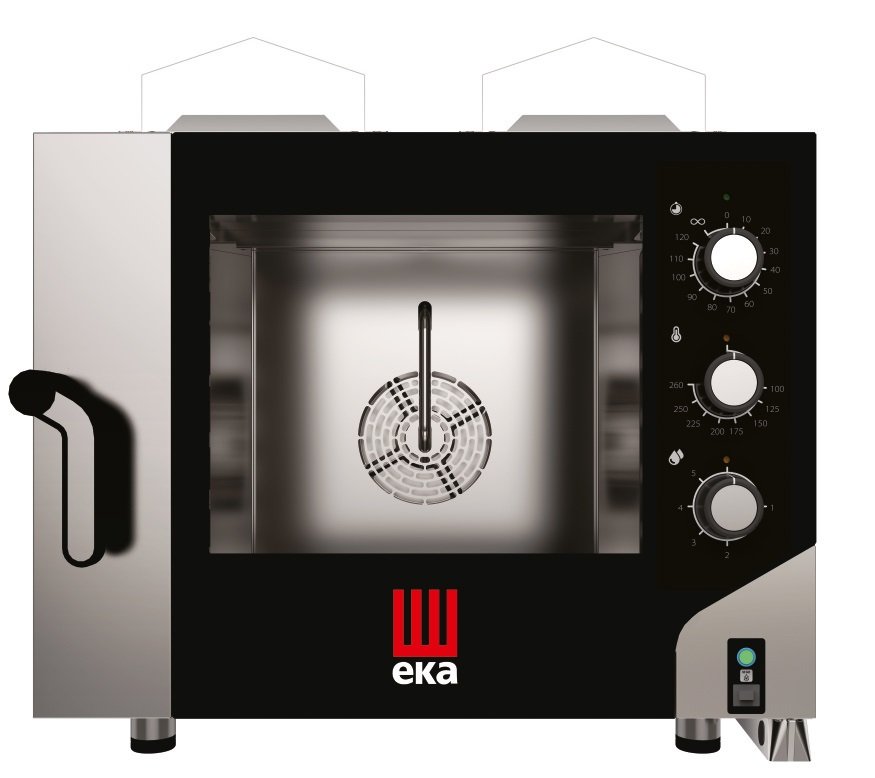 Horno Industrial a Gas de Convección Millennial Smart Gas EKA para Pastelerías y Panaderías MKF64GS