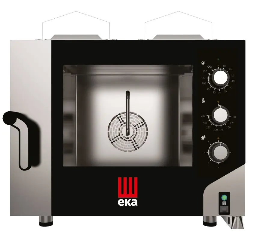 Horno Industrial a Gas de Convección Millennial Smart Gas EKA para Pastelerías y Panaderías MKF64GS