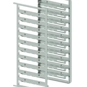 Kit Soportes laterales bivalentes capacidad 6 bandejas GN1/1-600x400 mm para Hornos MILLENNIAL EKA