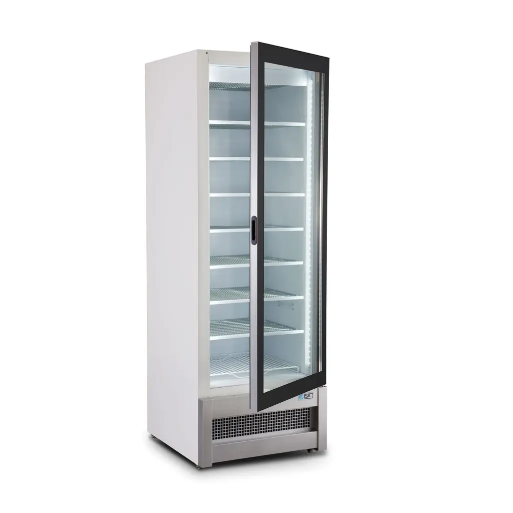 Armario Expositor con Puerta de Cristal Conservación Refrigeración estática/ventilada MARIN 340 EUROFRED