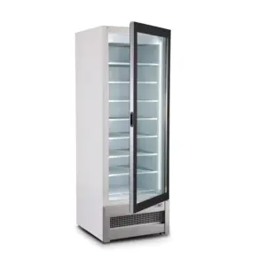 Armario Expositor con Puerta de Cristal Conservación Refrigeración estática/ventilada MARIN 340 EUROFRED