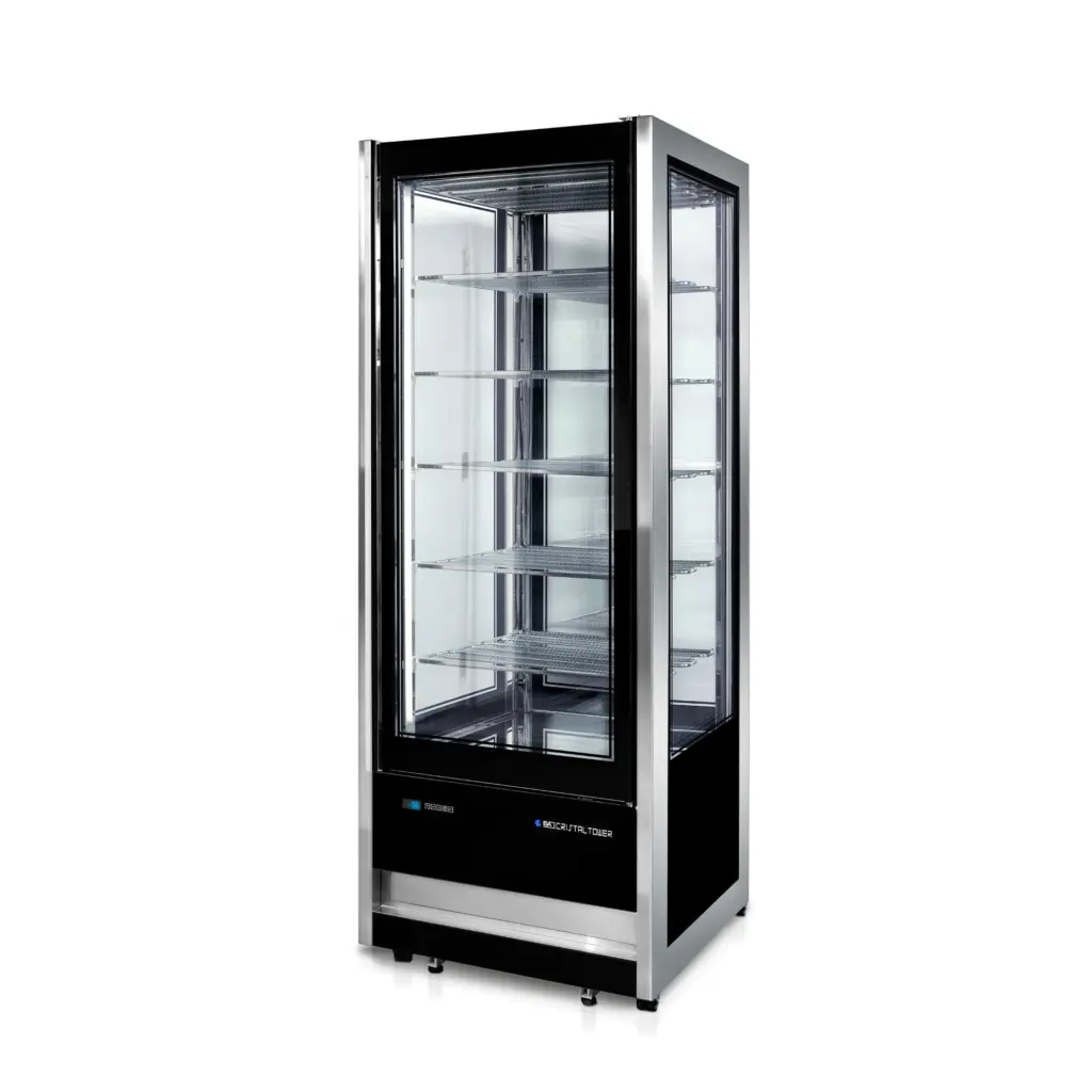 Armario Refrigerado Pastelerías 4 caras de cristal 500 litros Especial Chocolate CRISTAL TOWER RV 925 CH EUROFRED