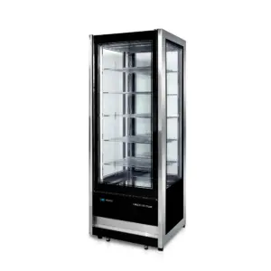 Armario Refrigerado Pastelerías 4 caras de cristal 500 litros Especial Chocolate CRISTAL TOWER RV 925 CH EUROFRED