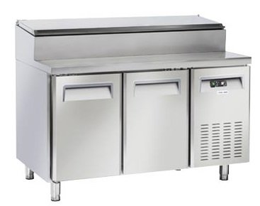 Mesa fría Pizzerías 2 puertas Conservación COOL HEAD PT 20 EUROFRED