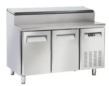 Mesa fría Pizzerías 2 puertas Conservación COOL HEAD PT 20 EUROFRED